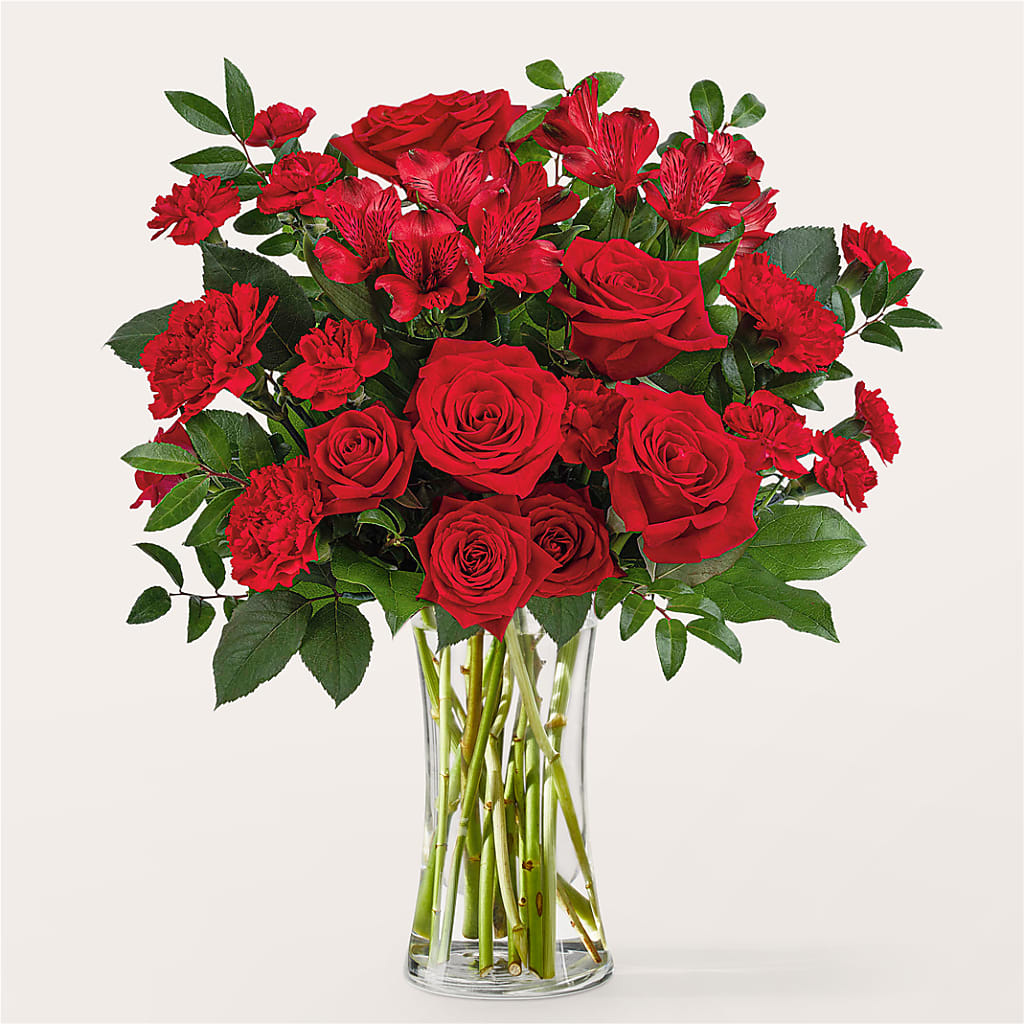 Brilliant Ruby Bouquet – LESLIE'S FLOWERS & PARTY SUPPLIES, Howell NJ