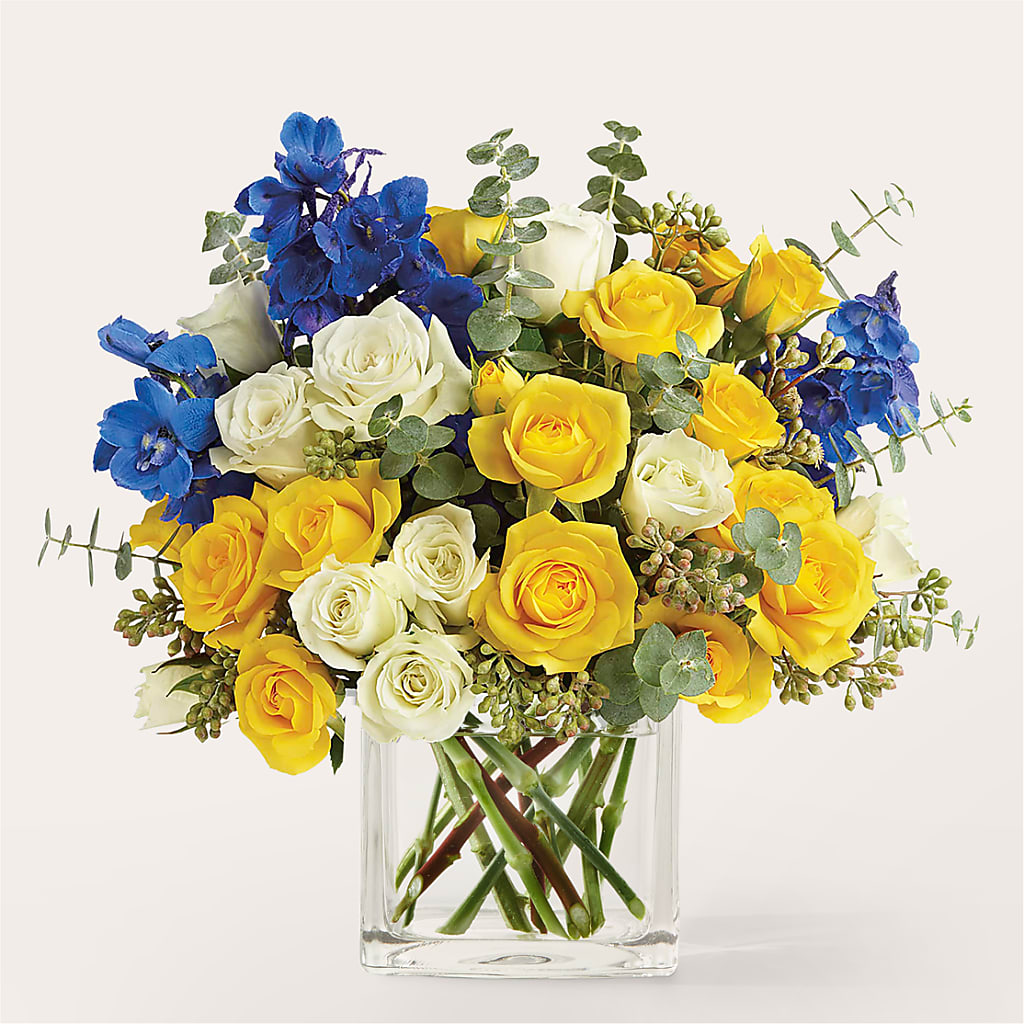 Sparkling Citrine Bouquet – LESLIE'S FLOWERS & PARTY SUPPLIES, Howell NJ