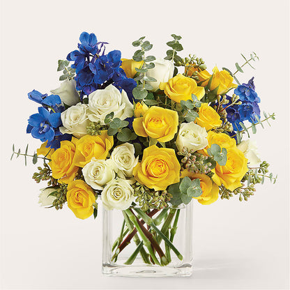 Sparkling Citrine Bouquet – LESLIE'S FLOWERS & PARTY SUPPLIES, Howell NJ