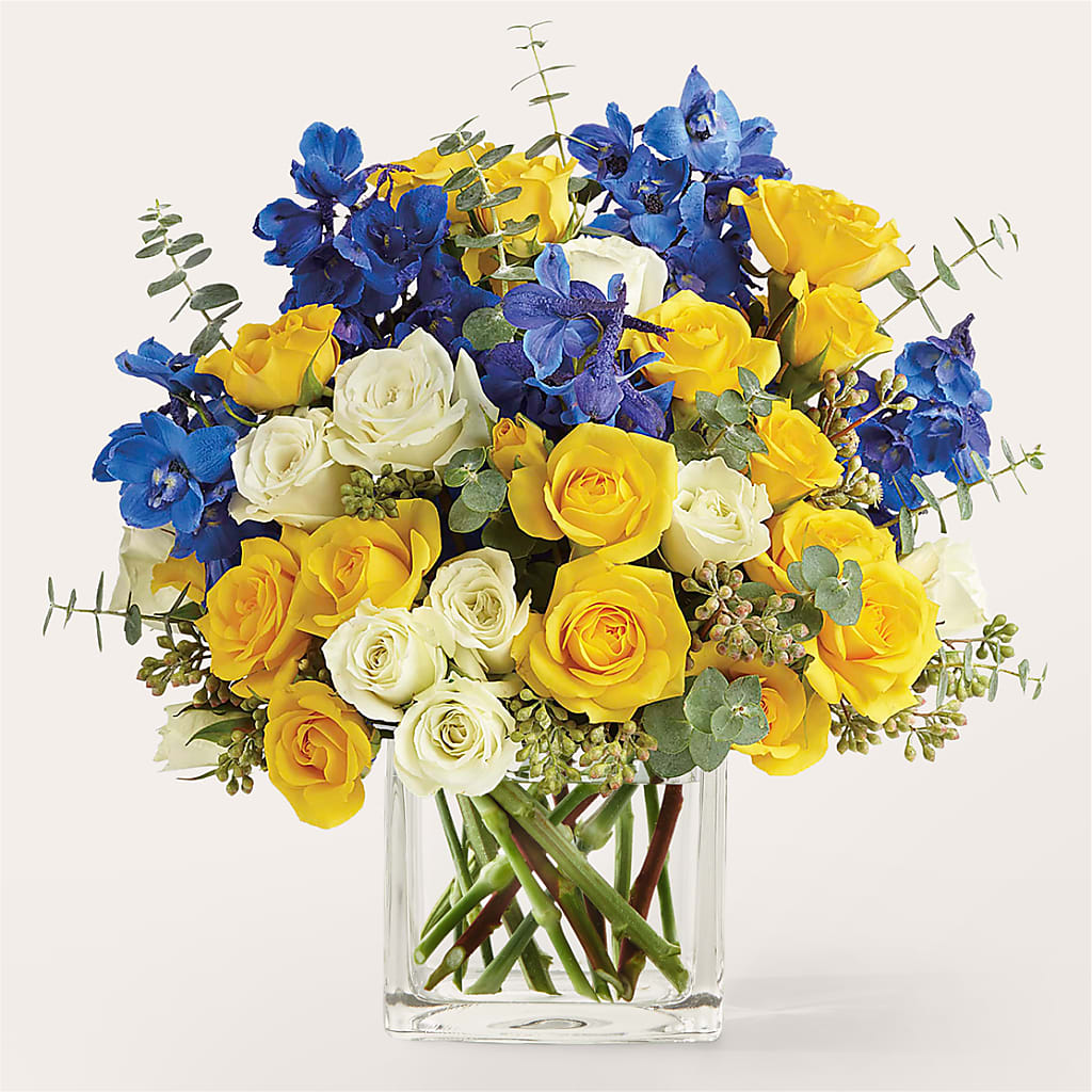 Sparkling Citrine Bouquet – LESLIE'S FLOWERS & PARTY SUPPLIES, Howell NJ
