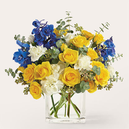 Sparkling Citrine Bouquet – LESLIE'S FLOWERS & PARTY SUPPLIES, Howell NJ