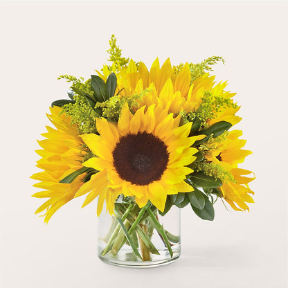 Beaming Sunflower Bouquet – LESLIE'S FLOWERS & PARTY SUPPLIES, Howell NJ