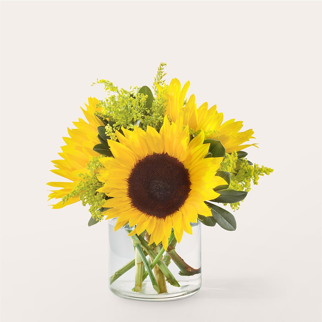 Beaming Sunflower Bouquet – LESLIE'S FLOWERS & PARTY SUPPLIES, Howell NJ