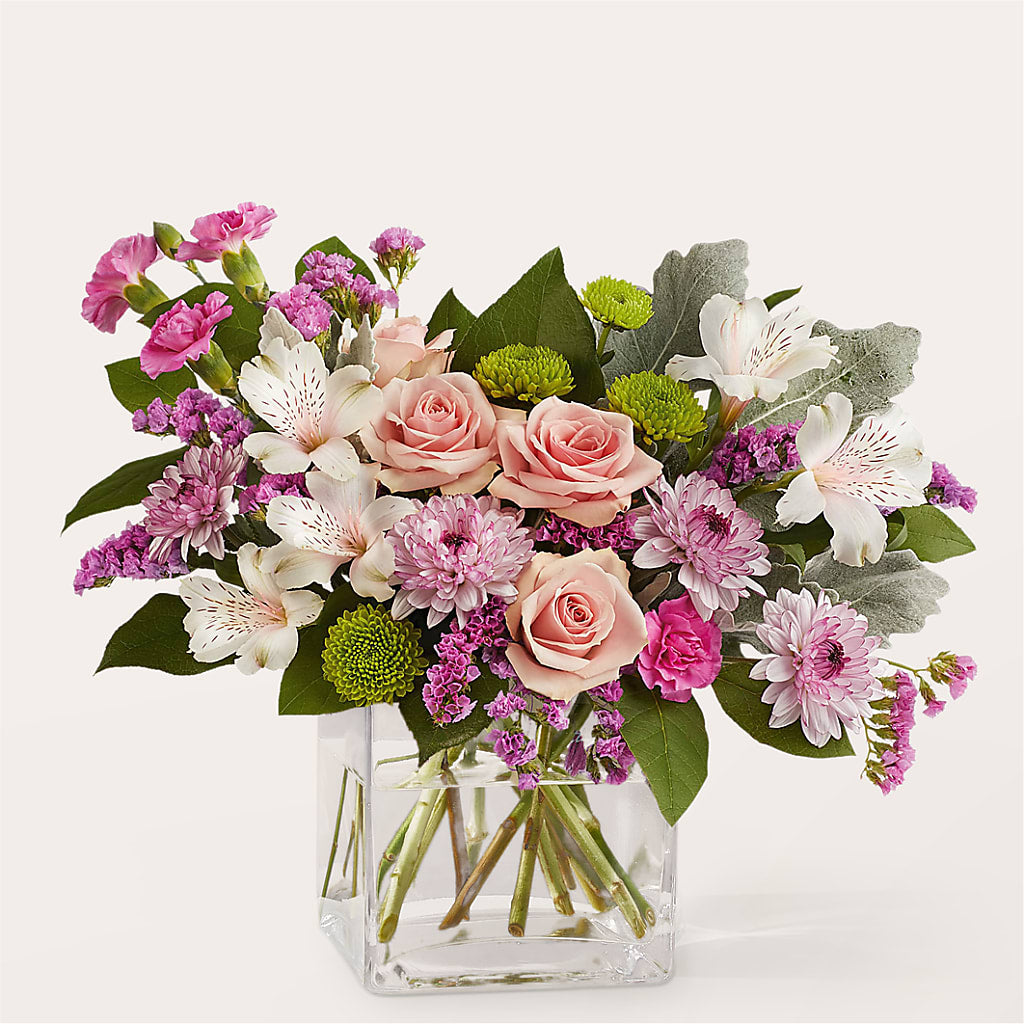 Pink Suede Bouquet – LESLIE'S FLOWERS & PARTY SUPPLIES, Howell NJ