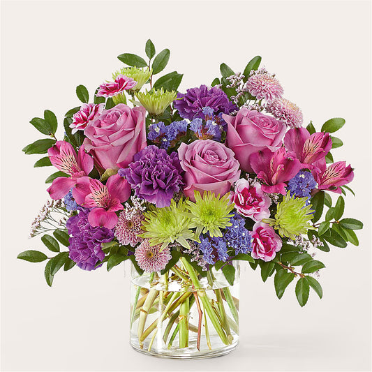 Glass Half Full Bouquet – LESLIE'S FLOWERS & PARTY SUPPLIES, Howell NJ