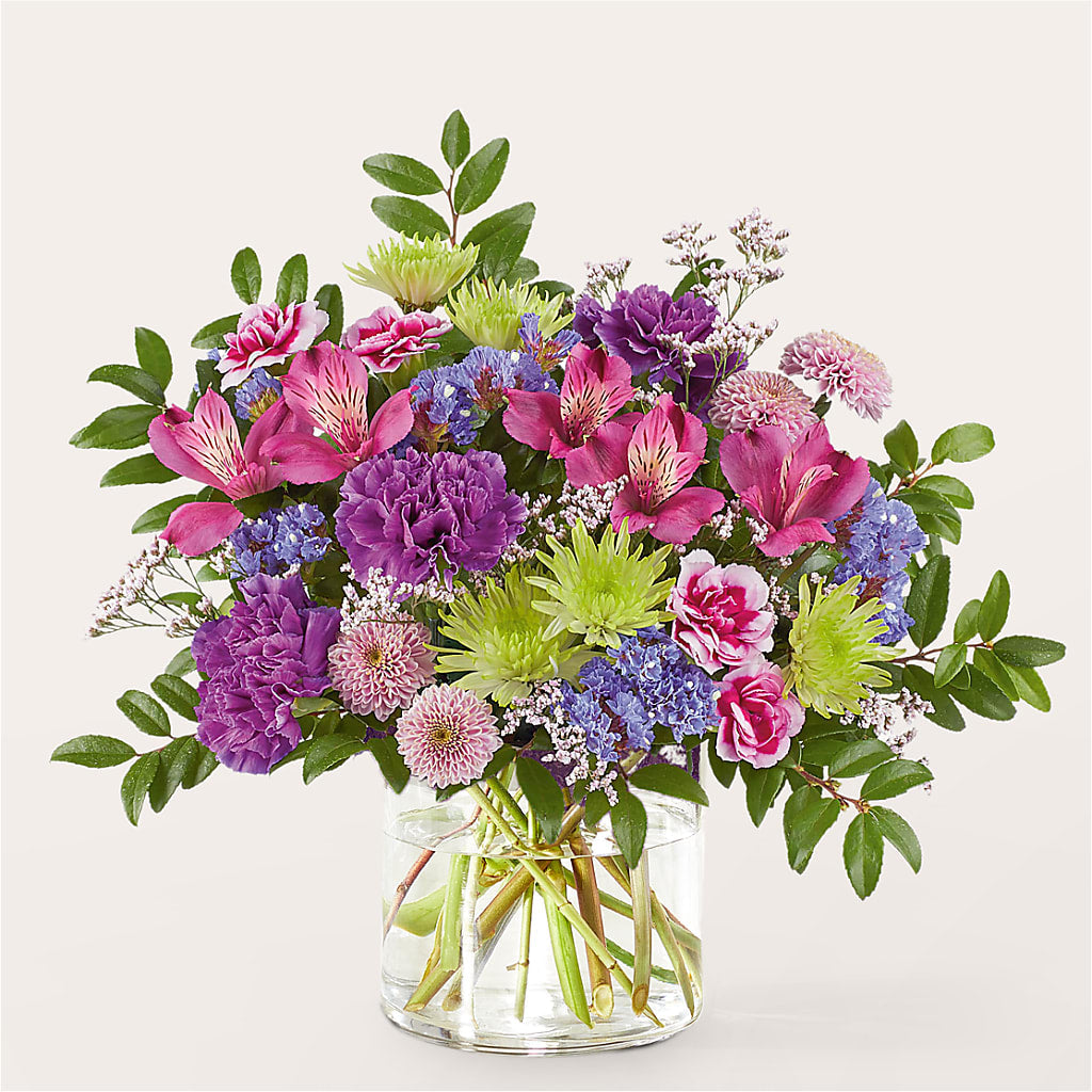 Glass Half Full Bouquet – LESLIE'S FLOWERS & PARTY SUPPLIES, Howell NJ