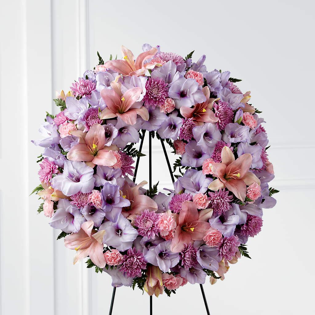 Beloved Friend Wreath – LESLIE'S FLOWERS & PARTY SUPPLIES, Howell NJ