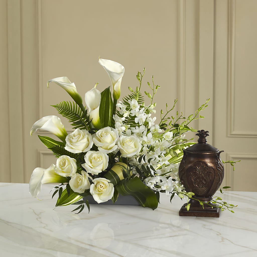 At Peace Arrangement – LESLIE'S FLOWERS & PARTY SUPPLIES, Howell NJ