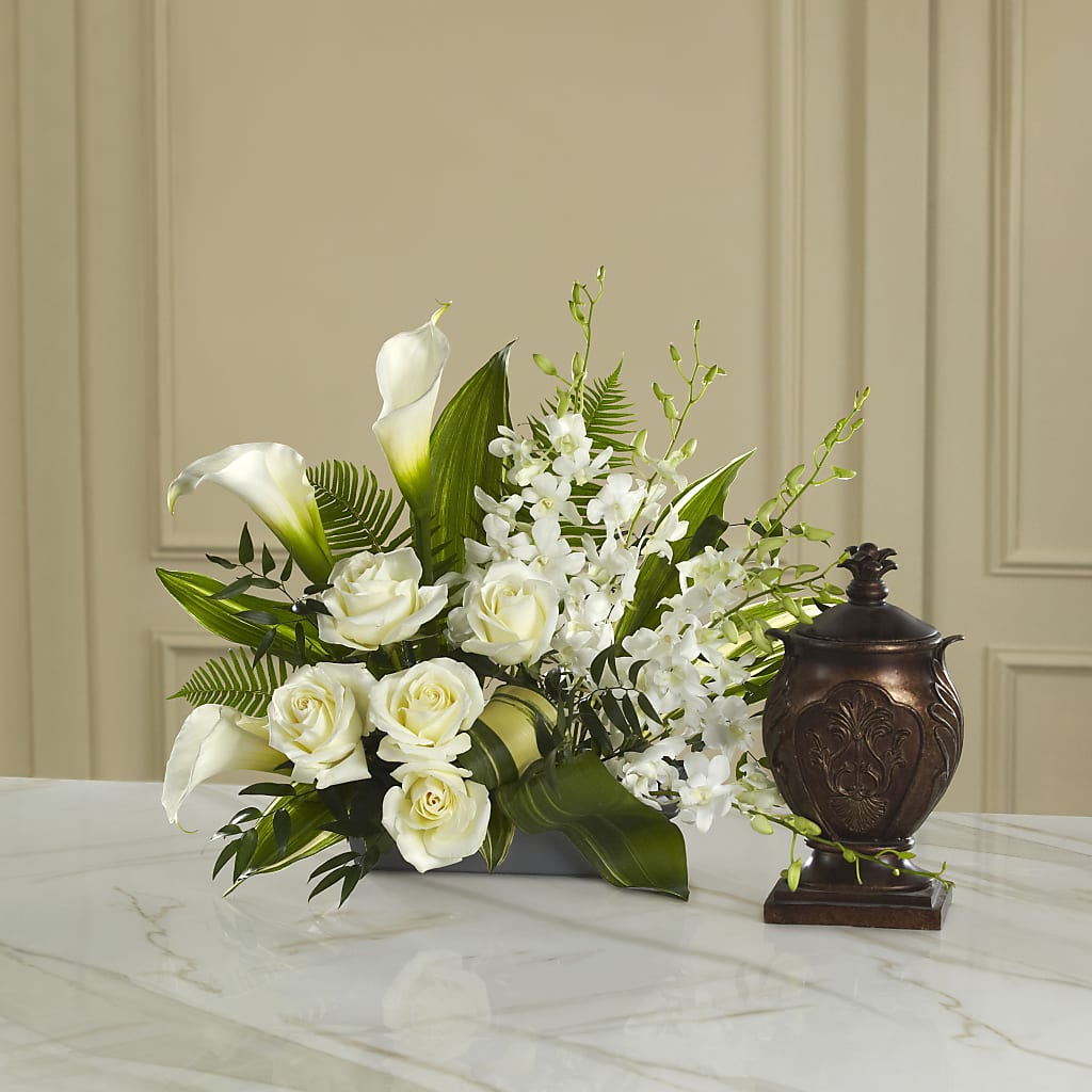 At Peace Arrangement – LESLIE'S FLOWERS & PARTY SUPPLIES, Howell NJ