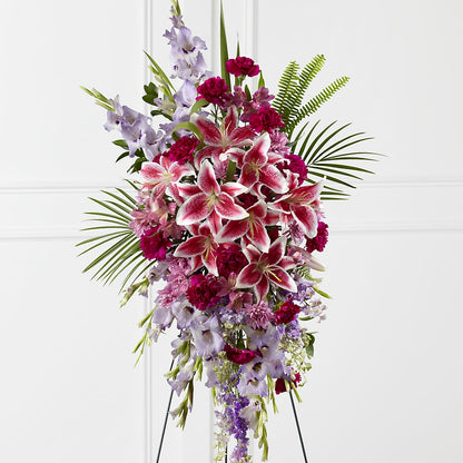 Tender Touch Standing Spray – LESLIE'S FLOWERS & PARTY SUPPLIES, Howell NJ