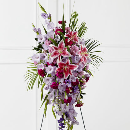 Tender Touch Standing Spray – LESLIE'S FLOWERS & PARTY SUPPLIES, Howell NJ