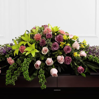 Forever Beloved Casket Spray – LESLIE'S FLOWERS & PARTY SUPPLIES, Howell NJ