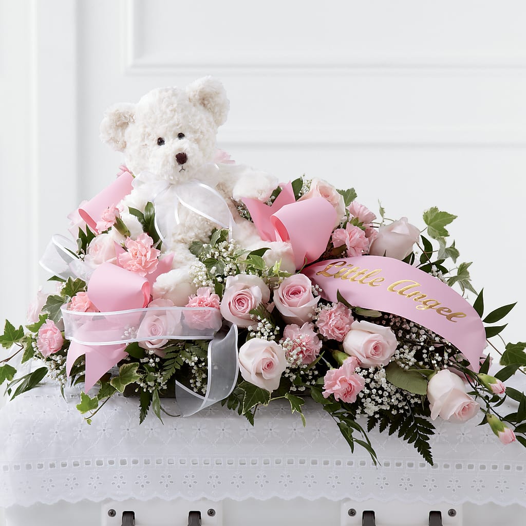 Touch of Sympathy Casket Spray – LESLIE'S FLOWERS & PARTY SUPPLIES, Howell NJ