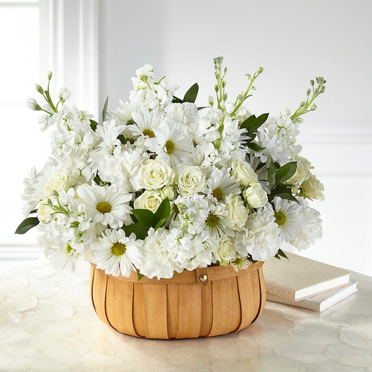 Graceful Garden Basket – LESLIE'S FLOWERS & PARTY SUPPLIES, Howell NJ