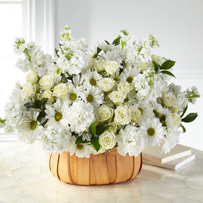 Graceful Garden Basket – LESLIE'S FLOWERS & PARTY SUPPLIES, Howell NJ