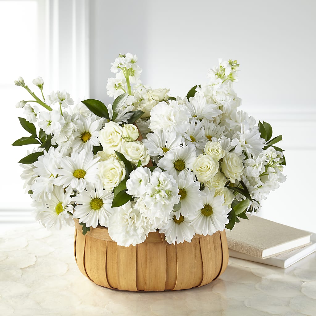 Graceful Garden Basket – LESLIE'S FLOWERS & PARTY SUPPLIES, Howell NJ