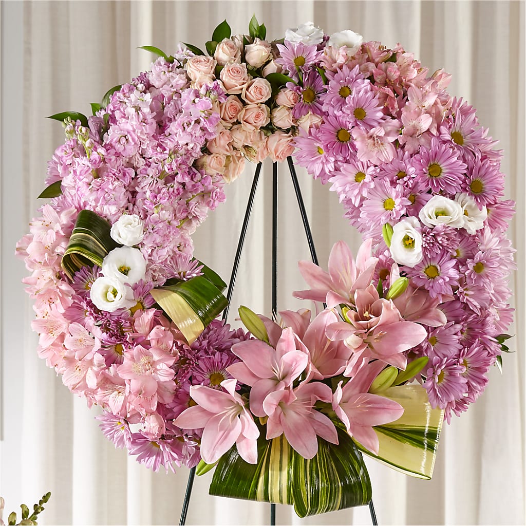 Gift of Warmth Wreath – LESLIE'S FLOWERS & PARTY SUPPLIES, Howell NJ