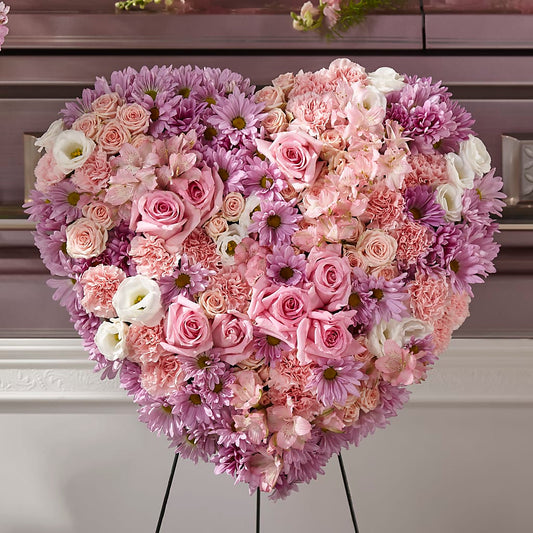 Heaven's Light Heart – LESLIE'S FLOWERS & PARTY SUPPLIES, Howell NJ