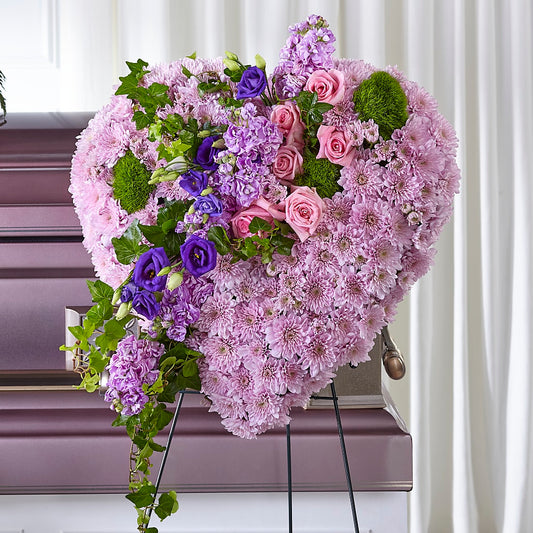 Treasured Love Standing Heart – LESLIE'S FLOWERS & PARTY SUPPLIES, Howell NJ