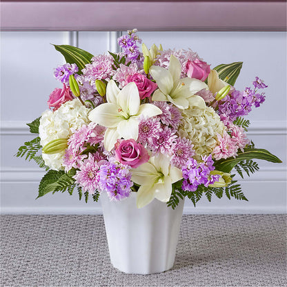 Heaven Sent Floor Basket – LESLIE'S FLOWERS & PARTY SUPPLIES, Howell NJ