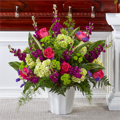 Beautiful Horizons Floor Basket – LESLIE'S FLOWERS & PARTY SUPPLIES, Howell NJ