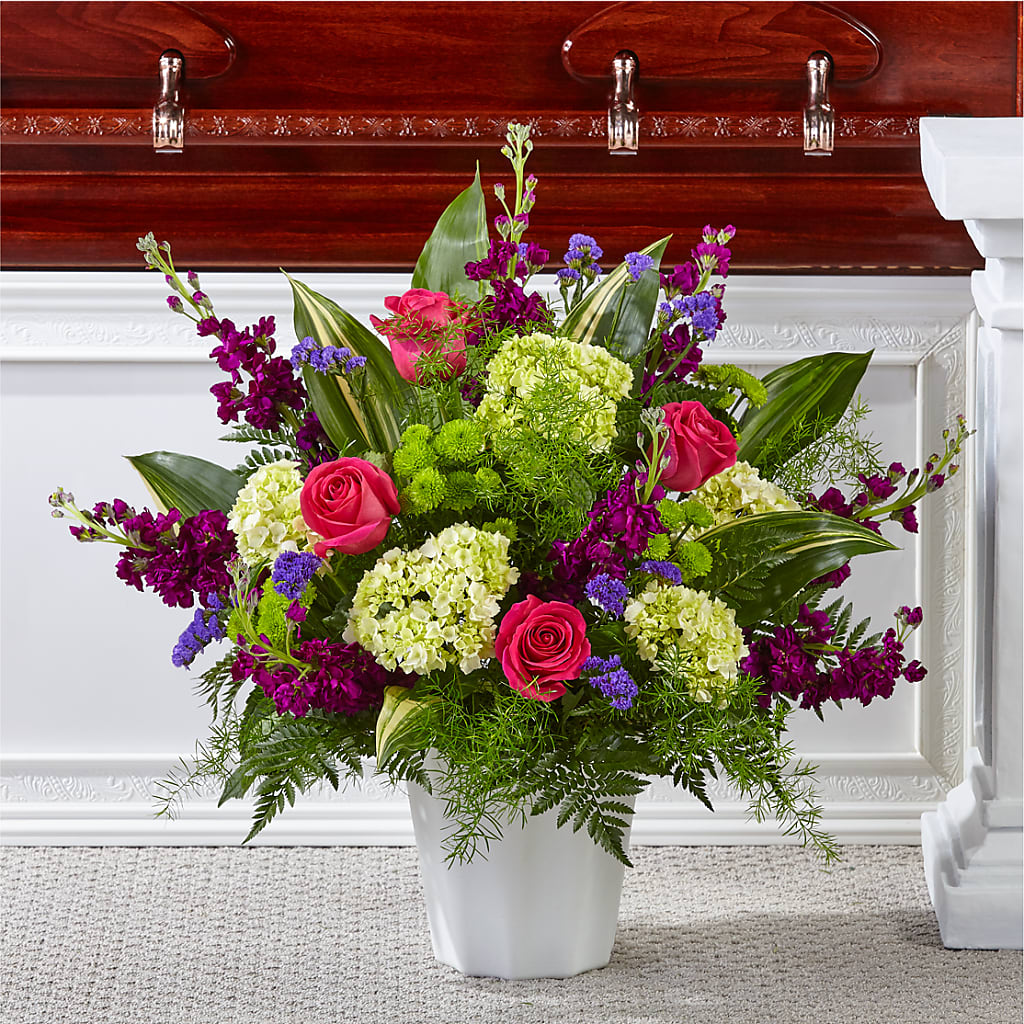 Beautiful Horizons Floor Basket – LESLIE'S FLOWERS & PARTY SUPPLIES, Howell NJ