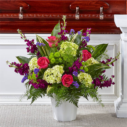 Beautiful Horizons Floor Basket – LESLIE'S FLOWERS & PARTY SUPPLIES, Howell NJ