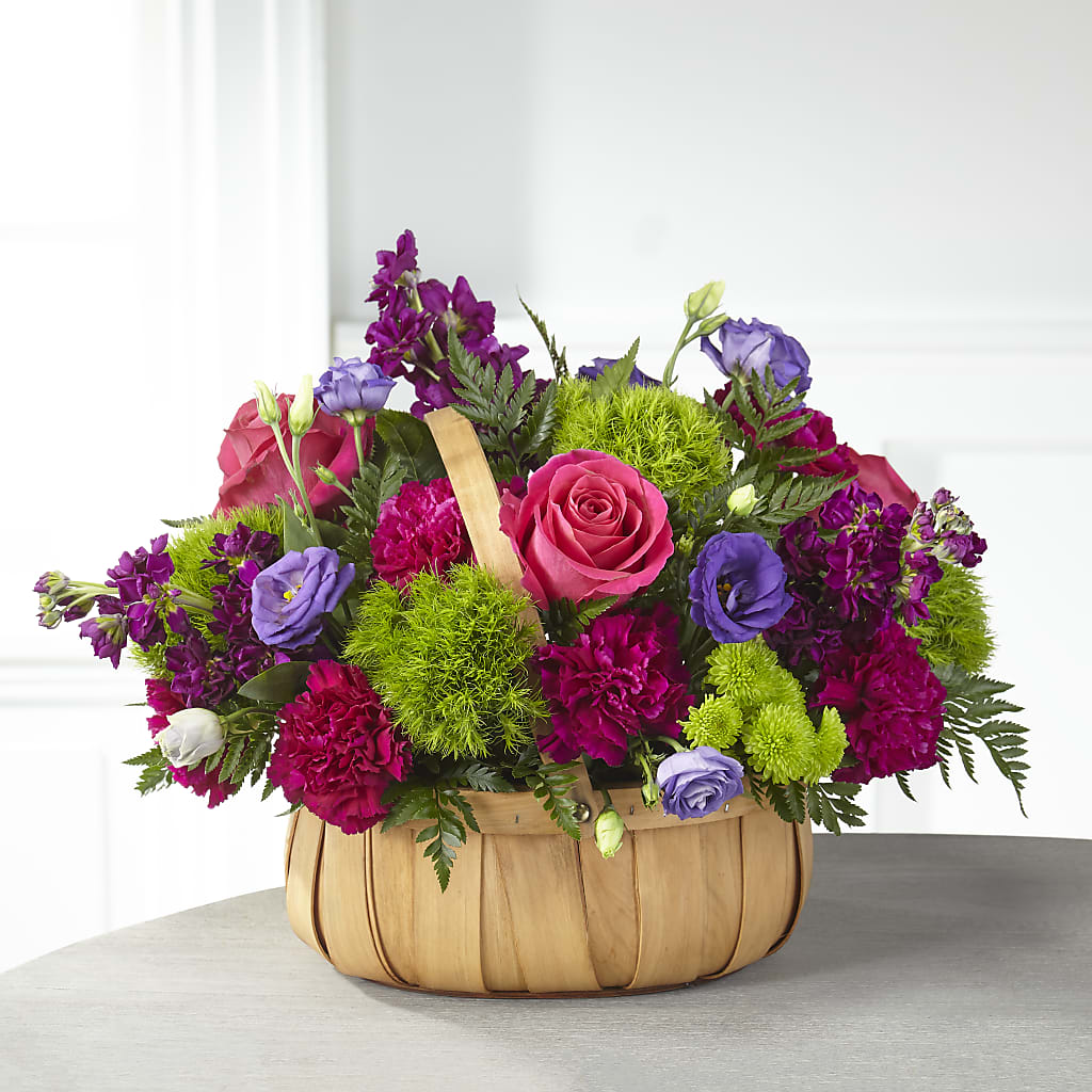 Serene Sanctuary Basket – LESLIE'S FLOWERS & PARTY SUPPLIES, Howell NJ