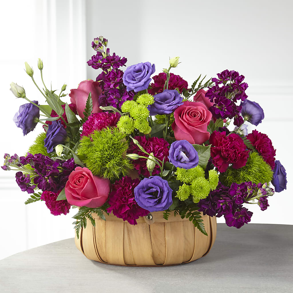 Serene Sanctuary Basket – LESLIE'S FLOWERS & PARTY SUPPLIES, Howell NJ