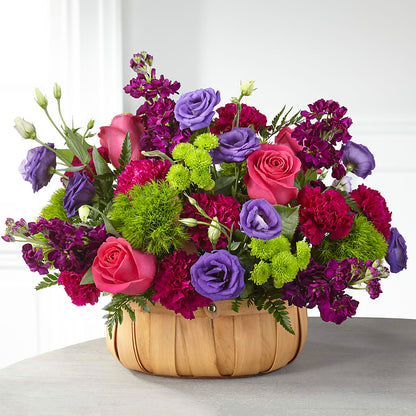 Serene Sanctuary Basket – LESLIE'S FLOWERS & PARTY SUPPLIES, Howell NJ