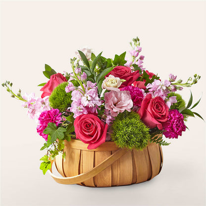 Radiance in Bloom Basket – LESLIE'S FLOWERS & PARTY SUPPLIES, Howell NJ