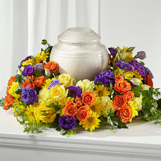 Blossoms of Remembrance Cremation Adornment – LESLIE'S FLOWERS & PARTY SUPPLIES, Howell NJ