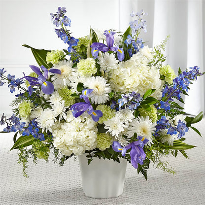 Soft Serenity Floor Basket – LESLIE'S FLOWERS & PARTY SUPPLIES, Howell NJ