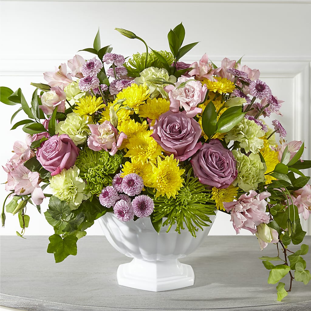 Healing Thoughts Arrangement – LESLIE'S FLOWERS & PARTY SUPPLIES, Howell NJ