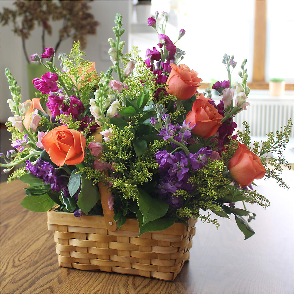 Garden of Life Basket – LESLIE'S FLOWERS & PARTY SUPPLIES, Howell NJ