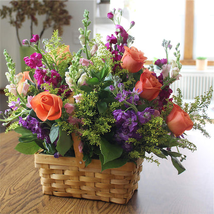 Garden of Life Basket – LESLIE'S FLOWERS & PARTY SUPPLIES, Howell NJ