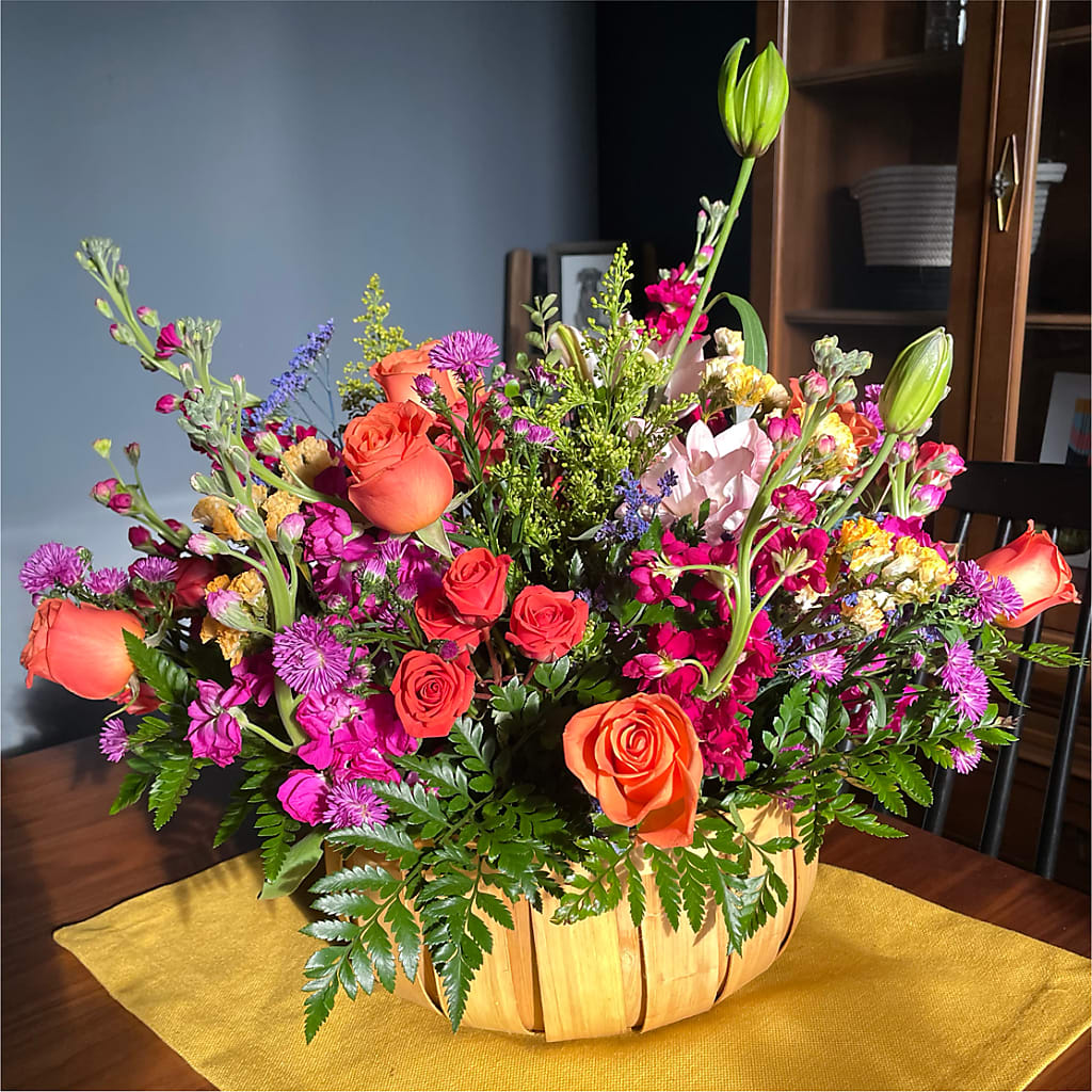 Garden of Life Basket – LESLIE'S FLOWERS & PARTY SUPPLIES, Howell NJ