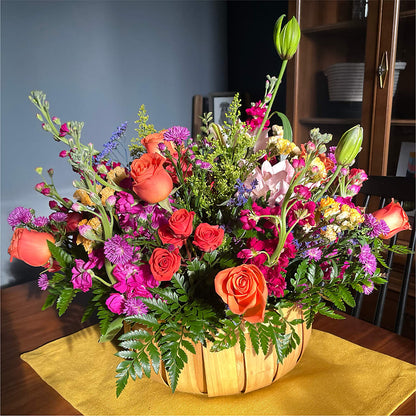 Garden of Life Basket – LESLIE'S FLOWERS & PARTY SUPPLIES, Howell NJ