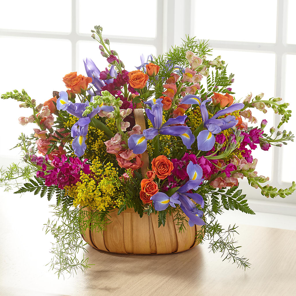 Garden of Life Basket – LESLIE'S FLOWERS & PARTY SUPPLIES, Howell NJ