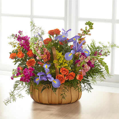 Garden of Life Basket – LESLIE'S FLOWERS & PARTY SUPPLIES, Howell NJ