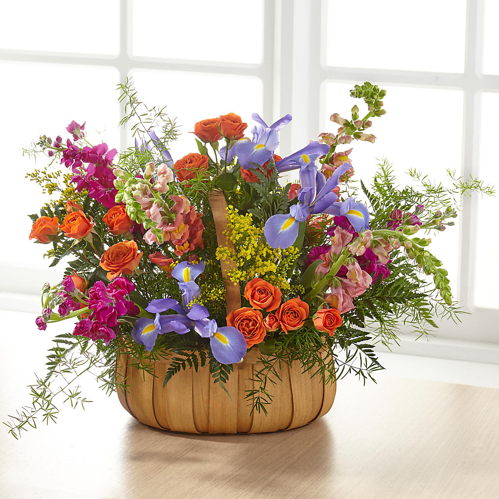 Garden of Life Basket – LESLIE'S FLOWERS & PARTY SUPPLIES, Howell NJ