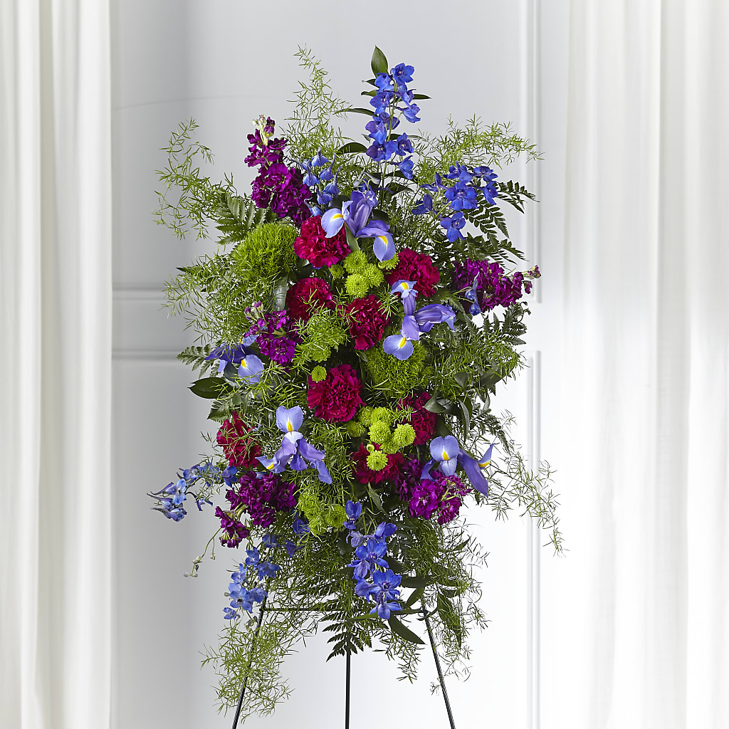 Heavenly Skies Standing Spray – LESLIE'S FLOWERS & PARTY SUPPLIES, Howell NJ