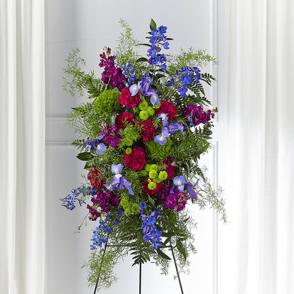 Heavenly Skies Standing Spray – LESLIE'S FLOWERS & PARTY SUPPLIES, Howell NJ