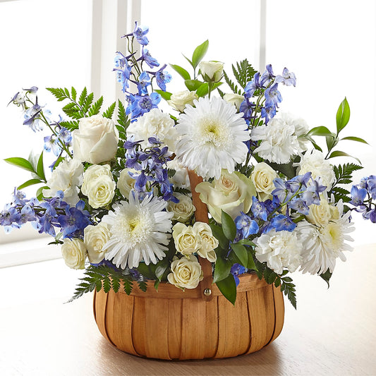 Harmony & Grace Basket – LESLIE'S FLOWERS & PARTY SUPPLIES, Howell NJ