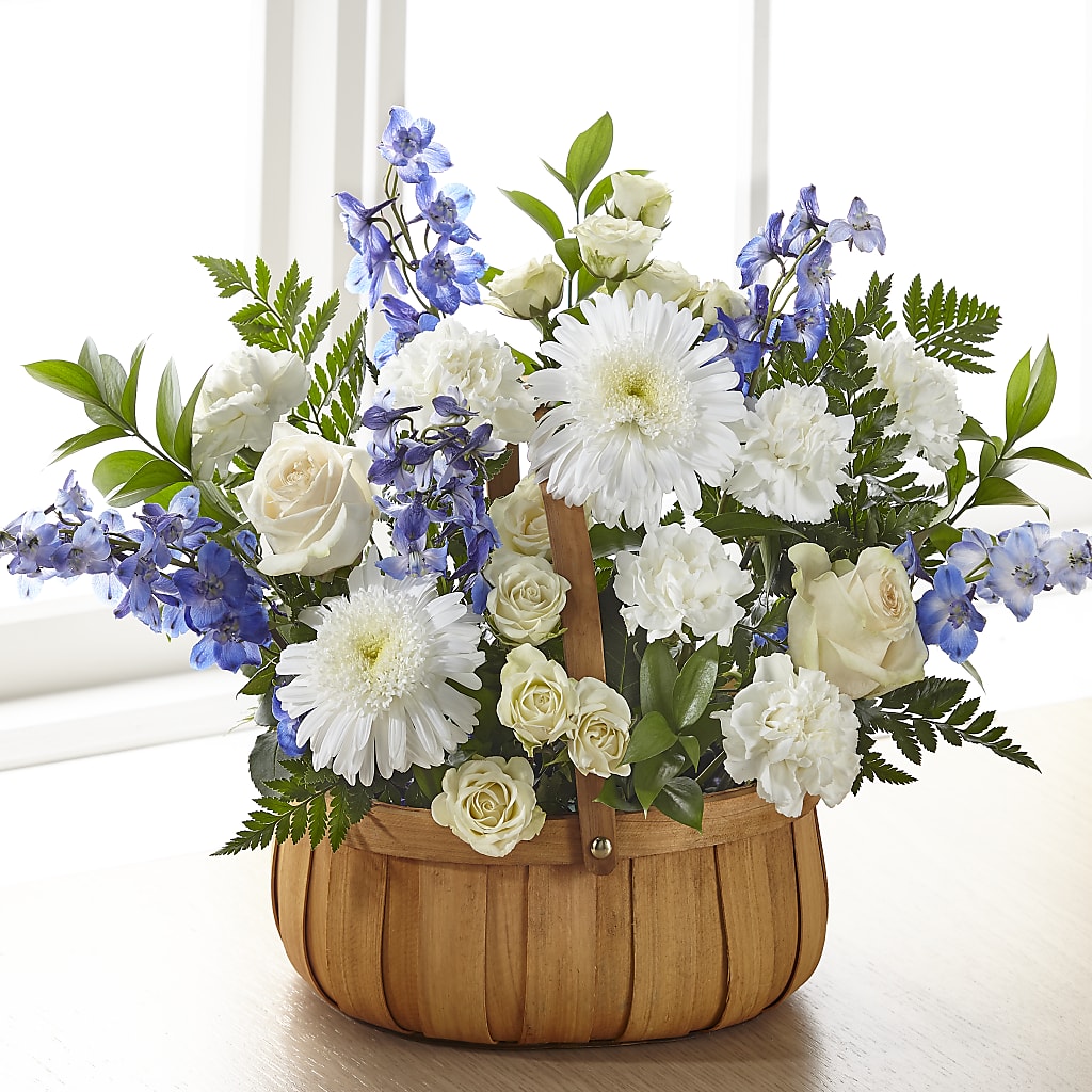 Harmony & Grace Basket – LESLIE'S FLOWERS & PARTY SUPPLIES, Howell NJ