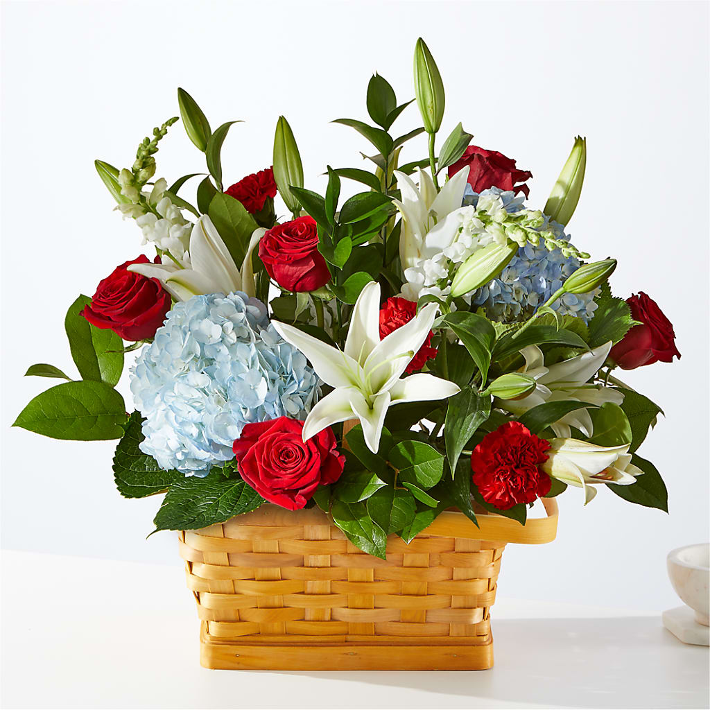 Greater Glory Basket – LESLIE'S FLOWERS & PARTY SUPPLIES, Howell NJ