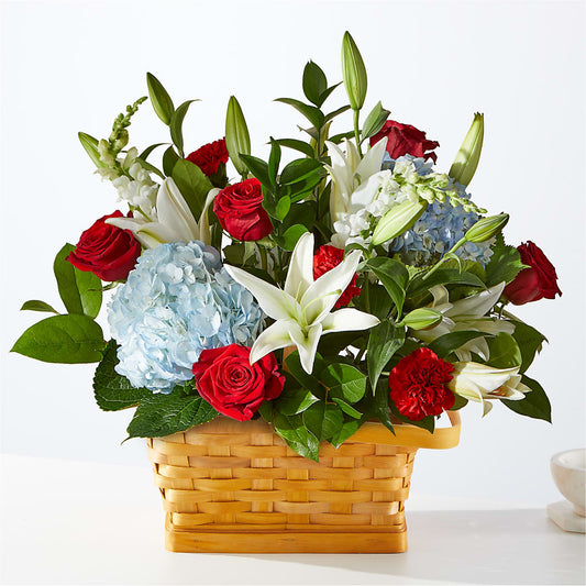 Greater Glory Basket – LESLIE'S FLOWERS & PARTY SUPPLIES, Howell NJ