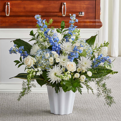 Everlasting Memories Floor Basket – LESLIE'S FLOWERS & PARTY SUPPLIES, Howell NJ