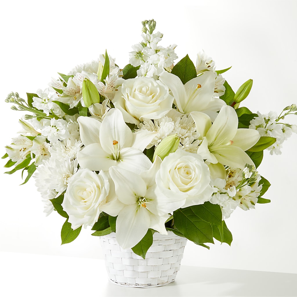 Peaceful Reflections Arrangement – LESLIE'S FLOWERS & PARTY SUPPLIES, Howell NJ