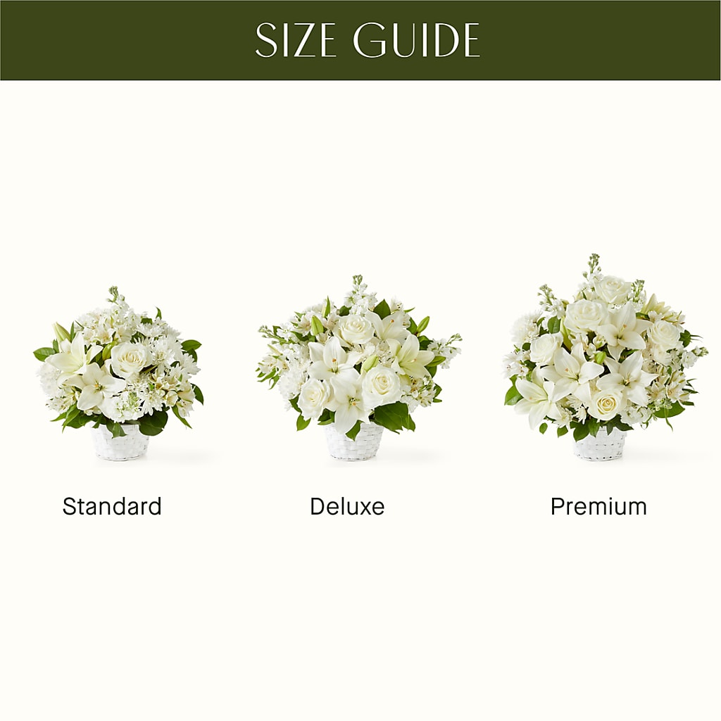Peaceful Reflections Arrangement – LESLIE'S FLOWERS & PARTY SUPPLIES, Howell NJ